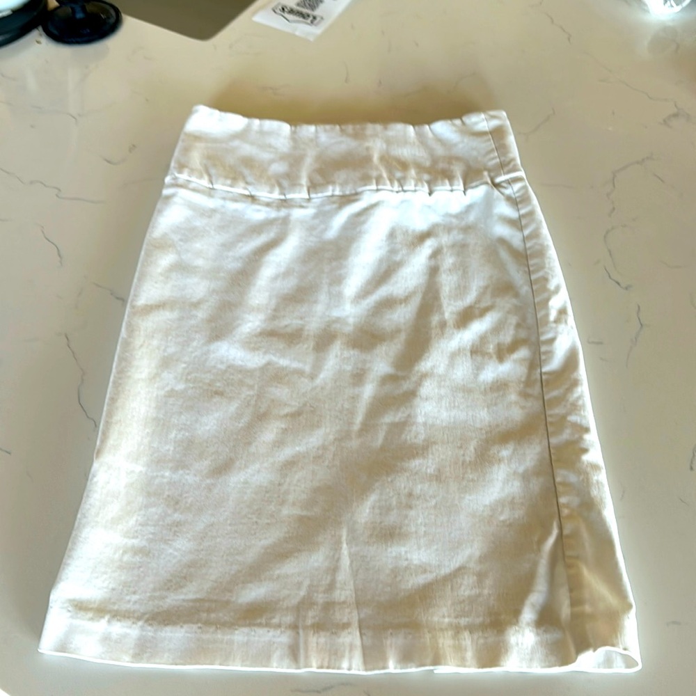Charlotte Russe White Pencil Skirt